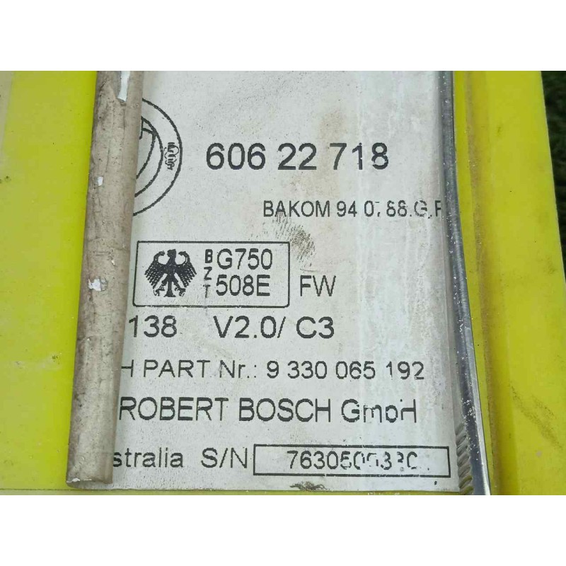 Recambio de modulo electronico para fiat coupe (175) 1.8 16v cat referencia OEM IAM 60622718-9330065192  