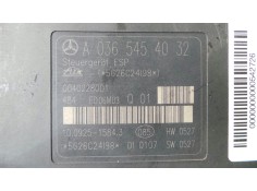 Recambio de abs para mercedes-benz clase c (w203) berlina 2.2 cdi cat referencia OEM IAM A0365454032-10092515843-10020808232-A00 2