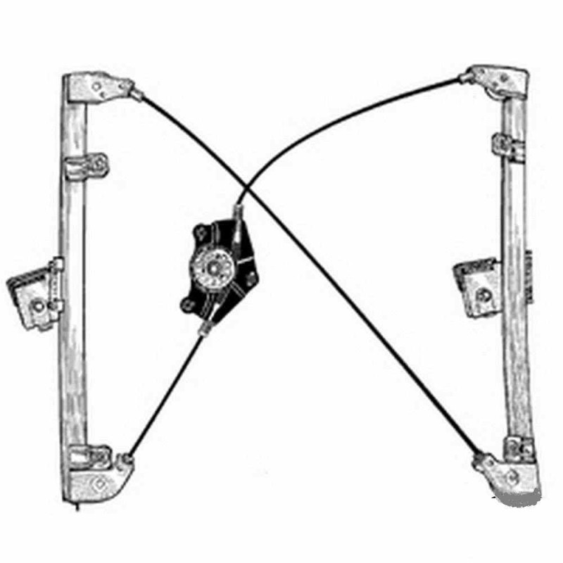 Recambio de elevalunas delantero derecho para volkswagen golf iv berlina (1j1) referencia OEM IAM 106232117 ELECTRICO 5.PUERTAS