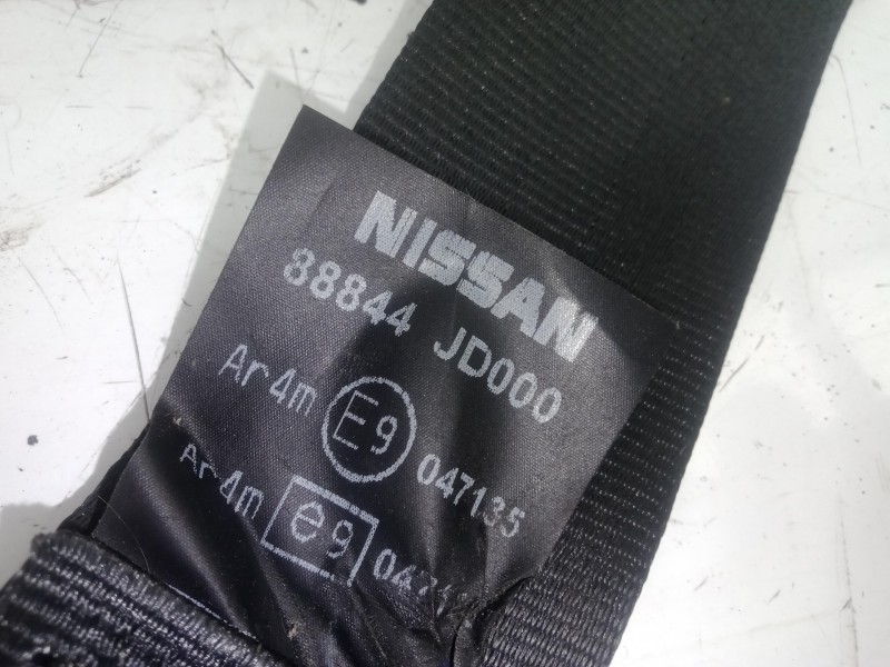 Recambio de cinturon seguridad trasero izquierdo para nissan qashqai (j10) 2.0 16v cat referencia OEM IAM 88844JD000  