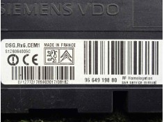 Recambio de modulo electronico para citroën c5 berlina 2.0 hdi fap cat (rhr / dw10bted4) referencia OEM IAM S126064005C-96649198 2