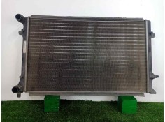 Recambio de radiador agua para volkswagen caddy ka/kb (2k) 2.0 sdi referencia OEM IAM 1K0121251P 650X415X22 ALUMINIO