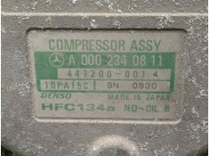 Recambio de compresor aire acondicionado para mercedes-benz actros 2/3 2 - ejes / 6 cil. 1848(4x2) om 501 la s (corto) referenci 2