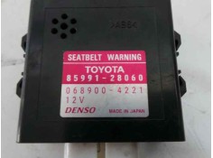 Recambio de centralita check control para toyota previa (r30) 2.0 turbodiesel cat referencia OEM IAM 8599128060-0689004221   2