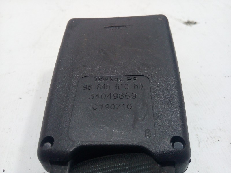 Recambio de cinturon seguridad trasero derecho para citroën c3 1.1 referencia OEM IAM 9684561080  