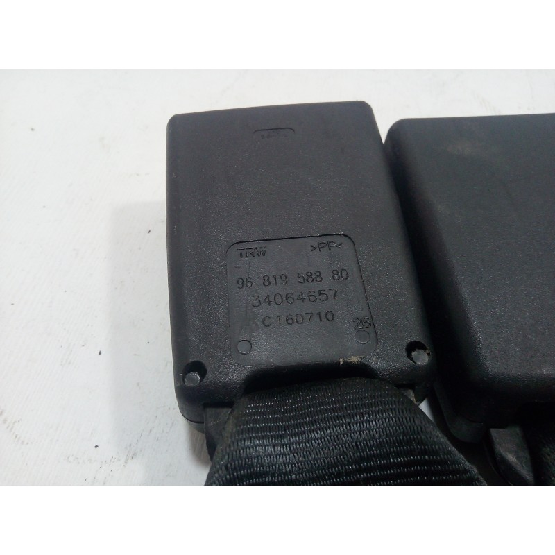 Recambio de cinturon seguridad trasero para citroën c3 1.1 referencia OEM IAM 9681958880  