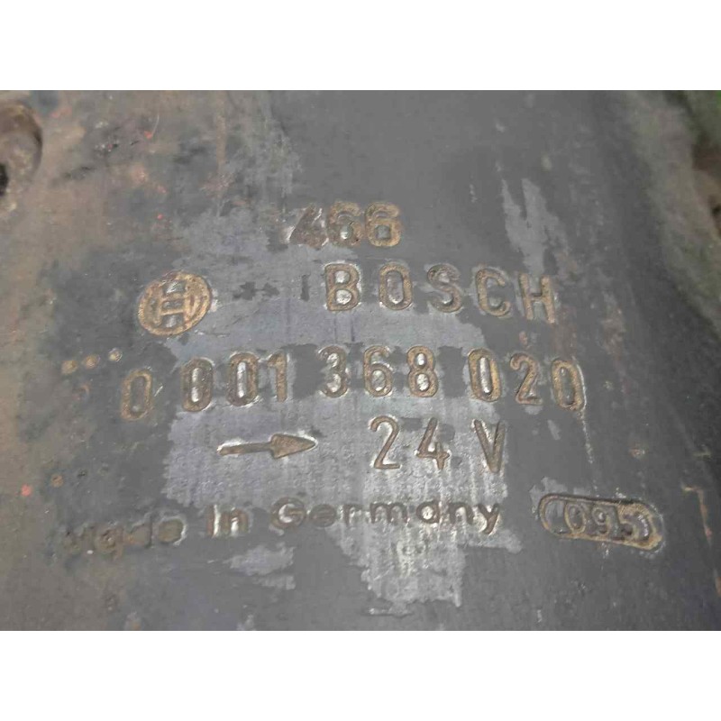 Recambio de motor arranque para iveco eurocargo 5.9 diesel referencia OEM IAM 0001368020 9.DIENTES BOSCH