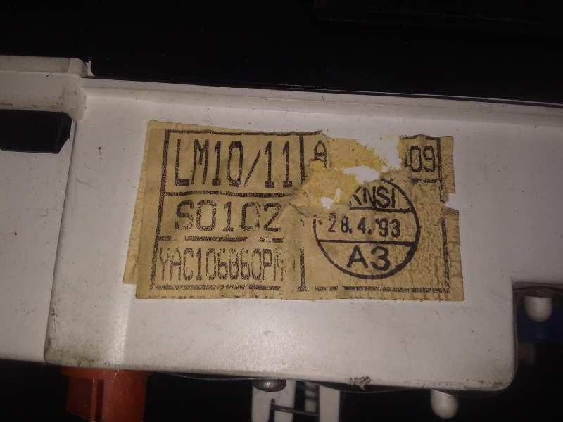 Recambio de cuadro instrumentos para mg montego 2.0 g referencia OEM IAM AR0021009-YAC106860PMA-S0102  