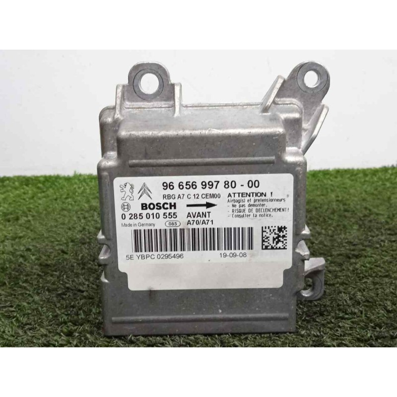 Recambio de centralita airbag para peugeot 207 1.6 16v cat referencia OEM IAM 0285010555-9665699780  