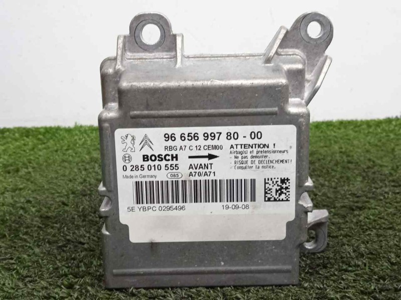 Recambio de centralita airbag para peugeot 207 1.6 16v cat referencia OEM IAM 0285010555-9665699780  