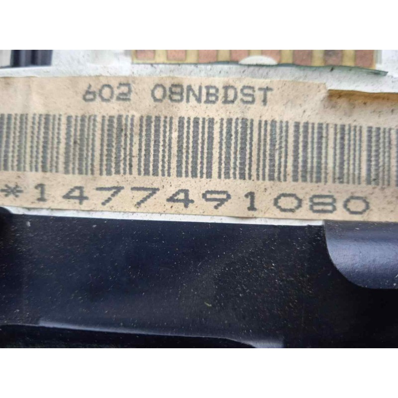Recambio de cuadro instrumentos para citroën evasion 1.9 turbodiesel (dhx. d8b / xud9te) referencia OEM IAM 1477491080  