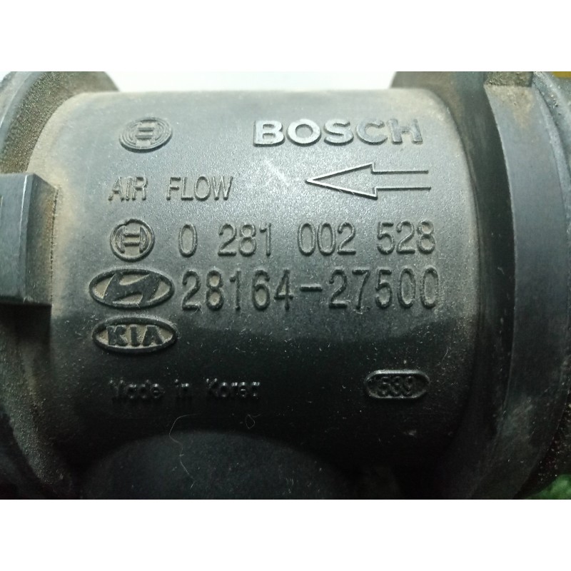 Recambio de caudalimetro para hyundai matrix (fc) 1.5 crdi cat referencia OEM IAM 0281002528-2816427500 BOSCH 5.PINES