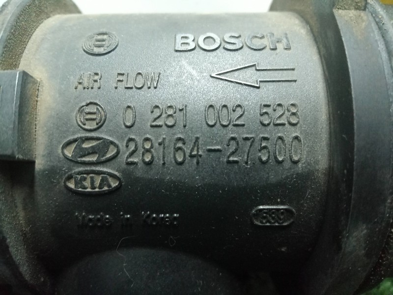 Recambio de caudalimetro para hyundai matrix (fc) 1.5 crdi cat referencia OEM IAM 0281002528-2816427500 BOSCH 5.PINES