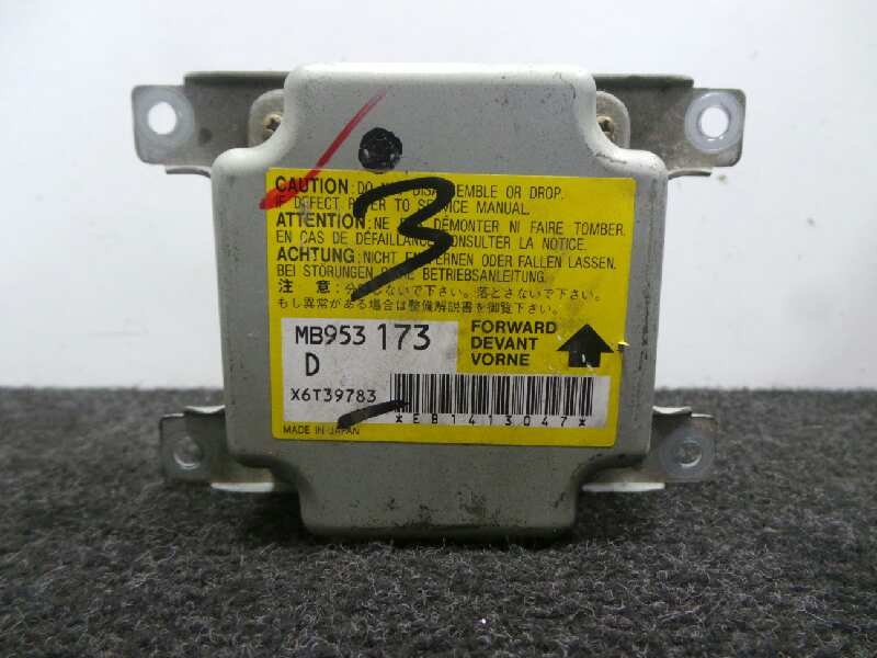 Recambio de centralita airbag para mitsubishi colt (cj0) 1.6 cat referencia OEM IAM MB953173-X6T39783  