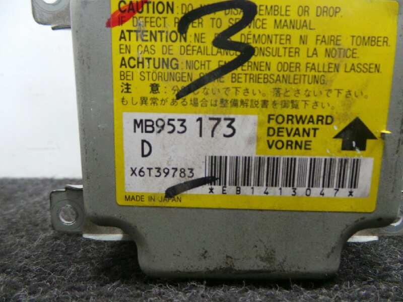 Recambio de centralita airbag para mitsubishi colt (cj0) 1.6 cat referencia OEM IAM MB953173-X6T39783  