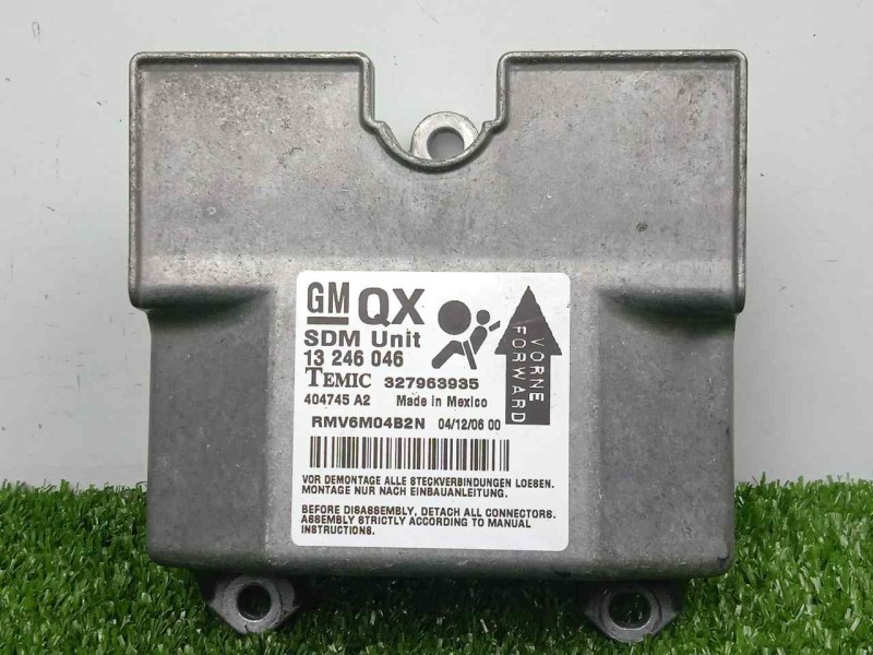 Recambio de centralita airbag para opel zafira b 1.9 cdti referencia OEM IAM 13246046-327963935  
