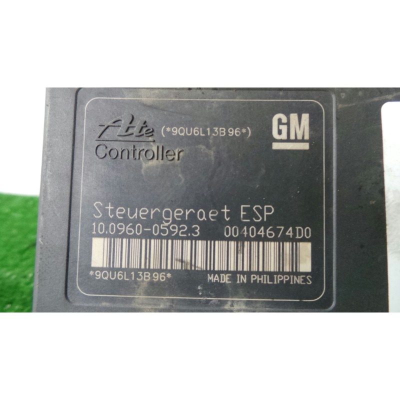 Recambio de abs para opel zafira b 1.9 cdti referencia OEM IAM 10096005923-13244860-10020602944  