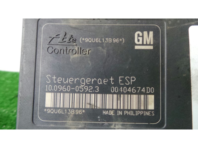 Recambio de abs para opel zafira b 1.9 cdti referencia OEM IAM 10096005923-13244860-10020602944  