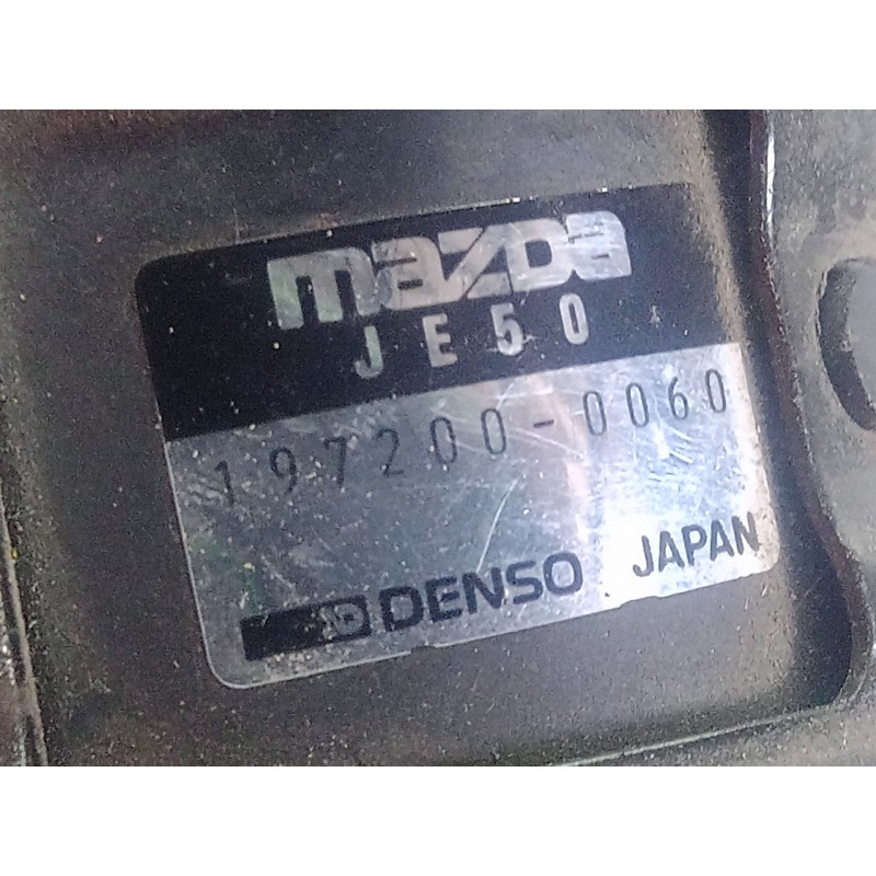 Recambio de caudalimetro para mazda mx-3 (ec) 1.9 v6 cat referencia OEM IAM 1972000060  