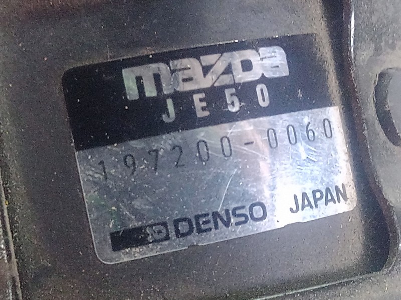 Recambio de caudalimetro para mazda mx-3 (ec) 1.9 v6 cat referencia OEM IAM 1972000060  