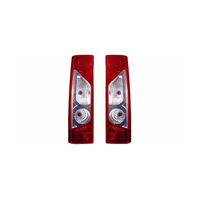 Recambio de piloto trasero izquierdo para citroën jumpy referencia OEM IAM 16309231-6350AH-6350AH-9467069888  ROJO Y BLANCO