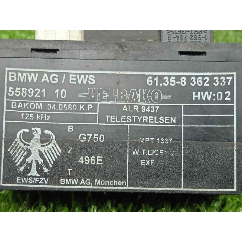 Recambio de modulo electronico para bmw serie 3 berlina (e36) referencia OEM IAM 61358362337-8362337  