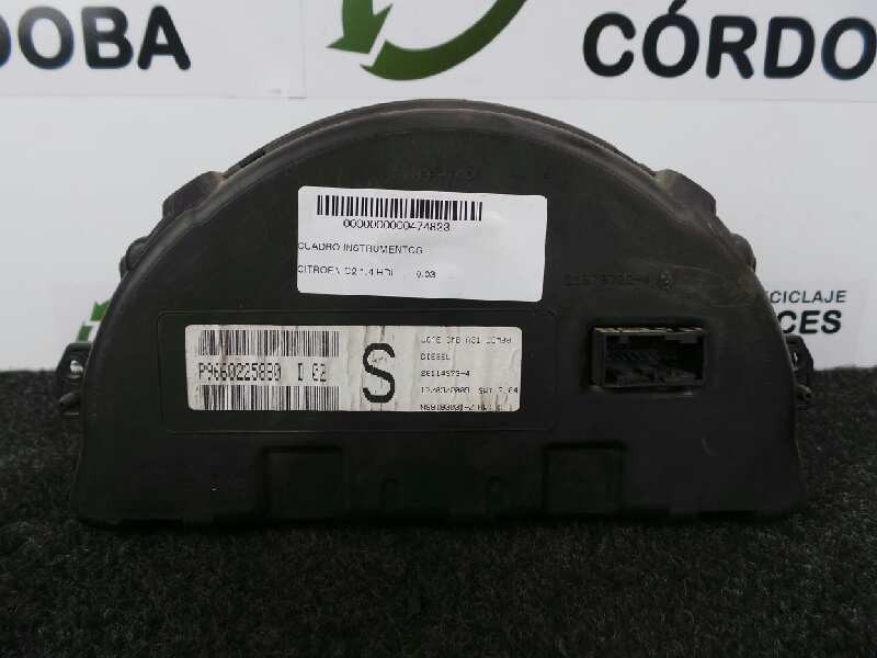 Recambio de cuadro instrumentos para citroën c2 1.4 hdi referencia OEM IAM 9660225880-P9660225880  JOHNSON CONTROLS