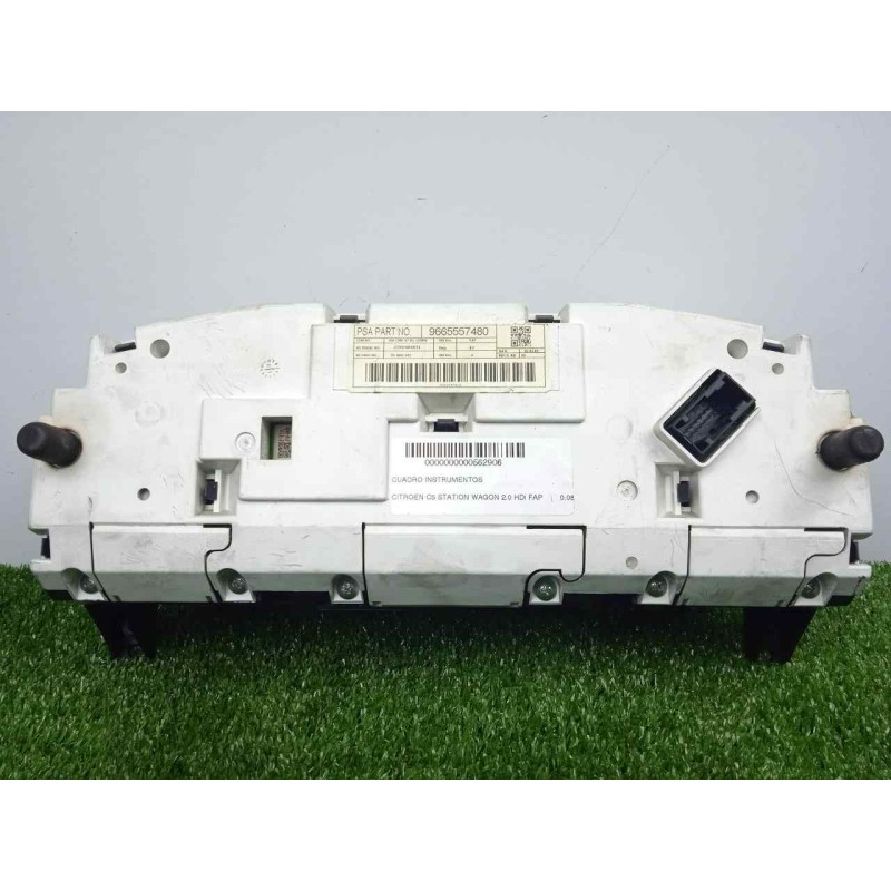 Recambio de cuadro instrumentos para citroën c5 station wagon 2.0 hdi fap referencia OEM IAM 9665557480  