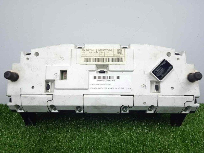 Recambio de cuadro instrumentos para citroën c5 station wagon 2.0 hdi fap referencia OEM IAM 9665557480  