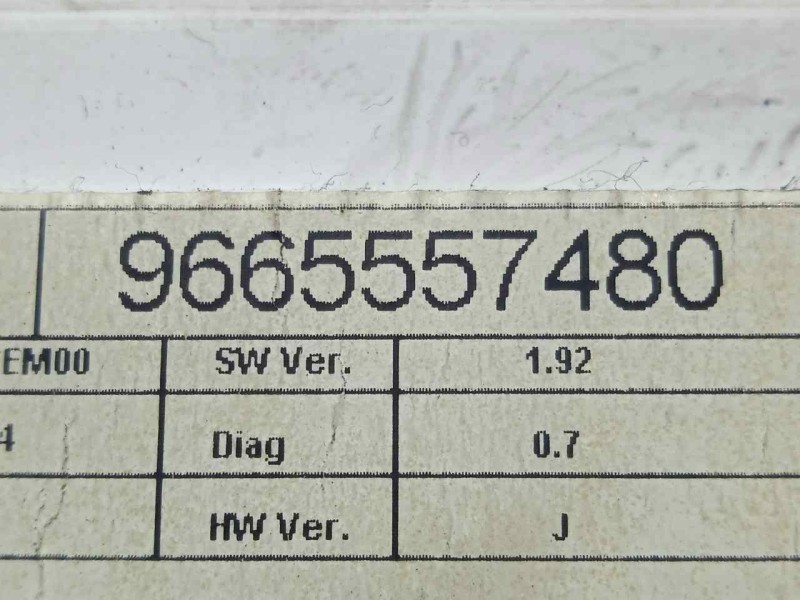 Recambio de cuadro instrumentos para citroën c5 station wagon 2.0 hdi fap referencia OEM IAM 9665557480  