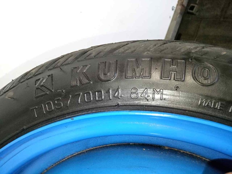 Recambio de neumatico repuesto para chevrolet kalos 1.4 cat referencia OEM IAM T105/70D14-84M KUMHO 84M