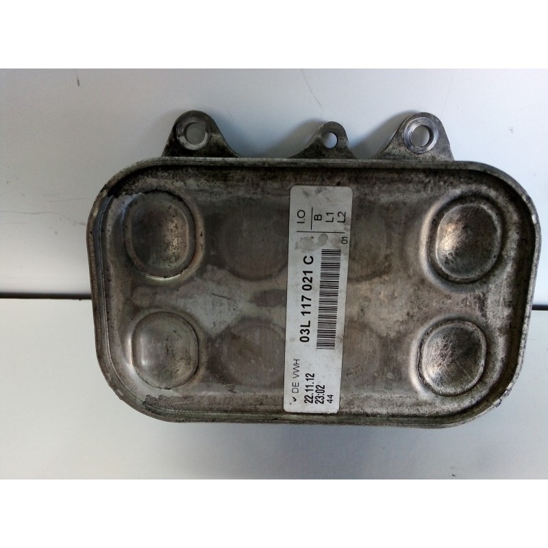 Recambio de enfriador aceite motor para audi a5 coupe (8t) 2.0 tdi referencia OEM IAM 03L117021C  