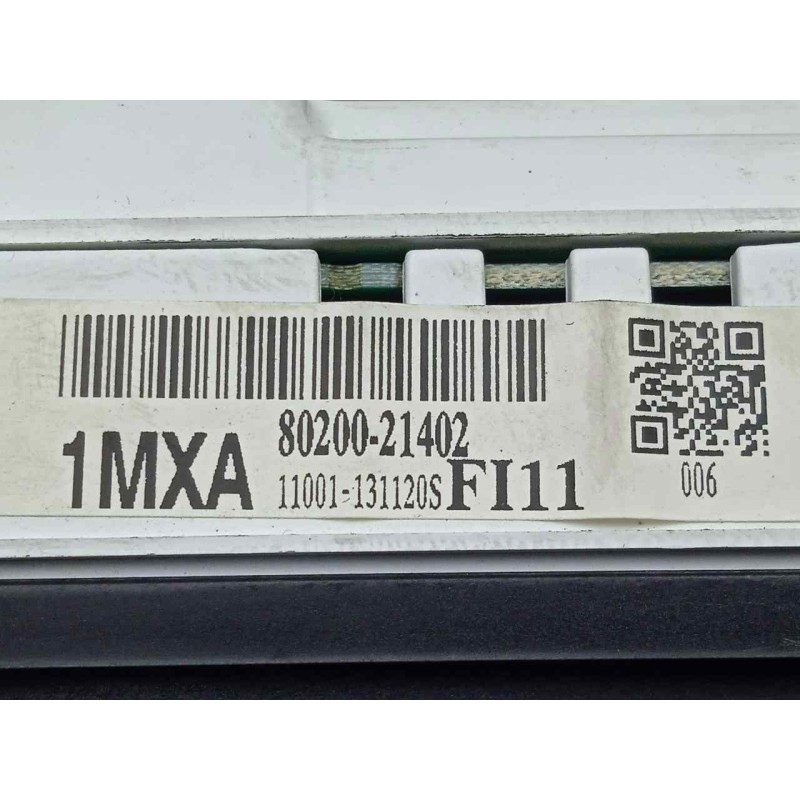 Recambio de cuadro instrumentos para ssangyong rodius 2.7 turbodiesel cat referencia OEM IAM 8020021402-11001131120S 2.CONECTORE