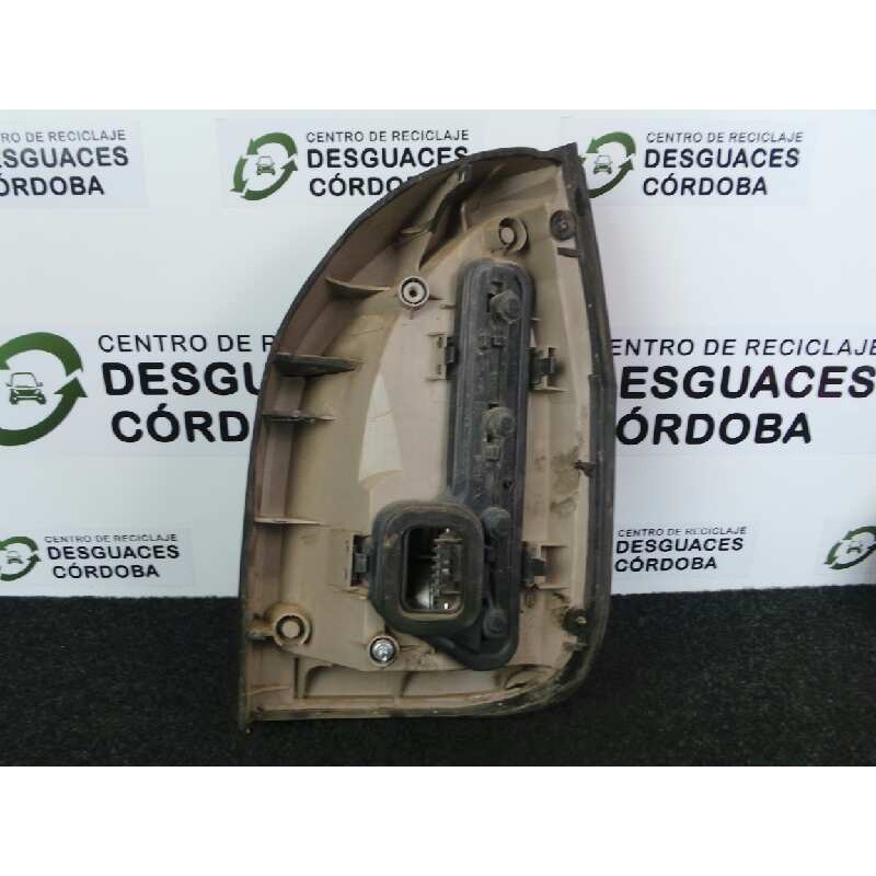 Recambio de piloto trasero izquierdo para opel zafira a 1.8 16v referencia OEM IAM  99-05 AMBAR