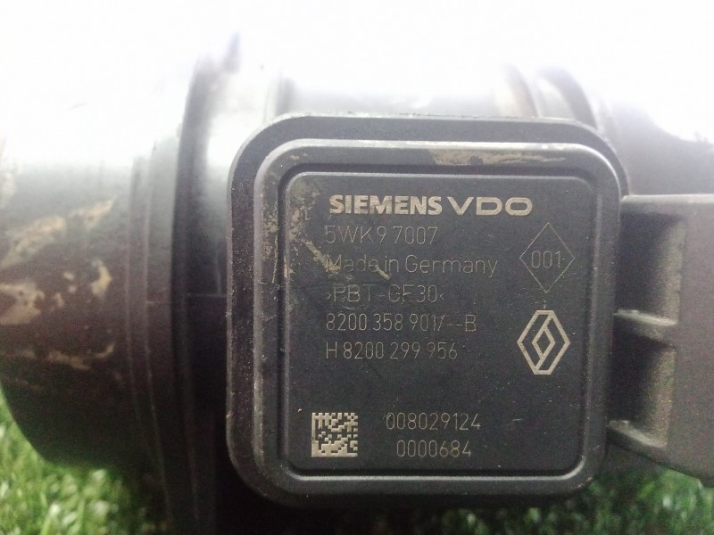 Recambio de caudalimetro para renault clio iii 1.5 dci diesel fap referencia OEM IAM 8200358901B  8200299956