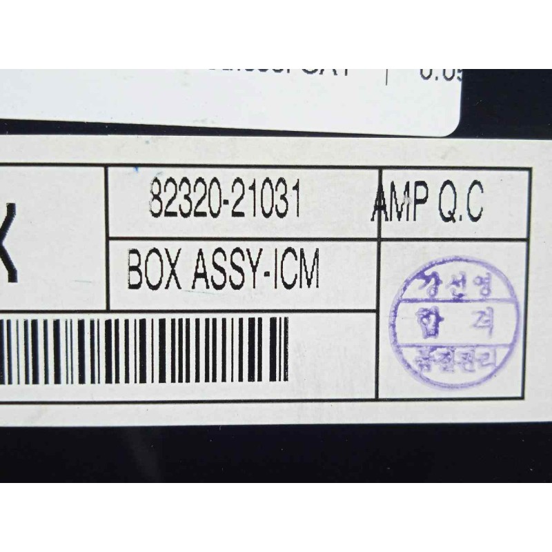 Recambio de modulo electronico para ssangyong rodius 2.7 turbodiesel cat referencia OEM IAM 8232021031  