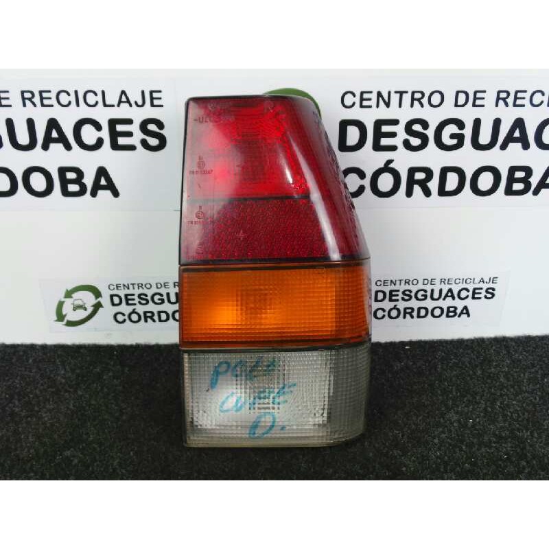 Recambio de piloto trasero derecho para volkswagen polo (861) referencia OEM IAM 867945257A  CON.PORTALAMPARAS