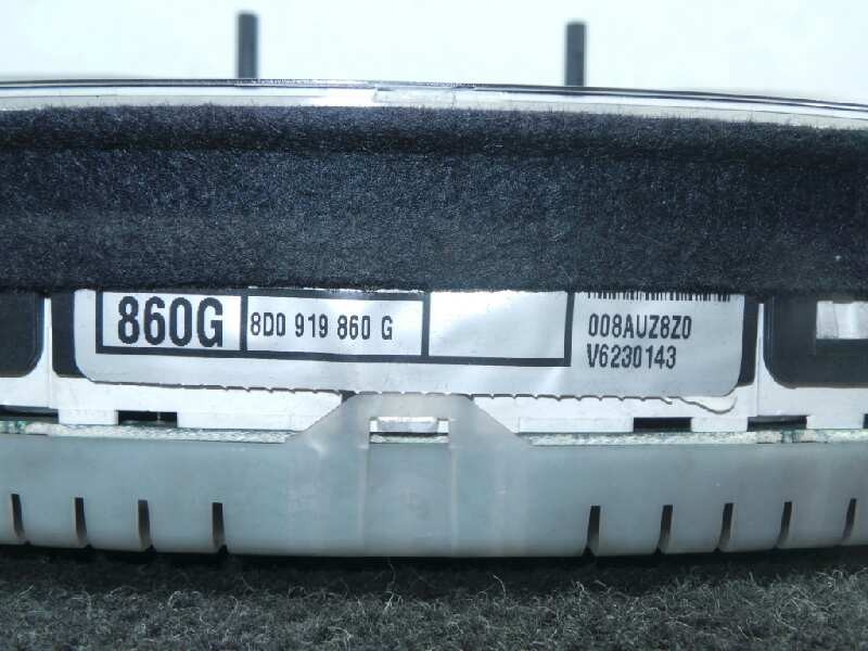 Recambio de cuadro instrumentos para audi a4 berlina (b5) 1.8 20v referencia OEM IAM 8D0919860G-860G  