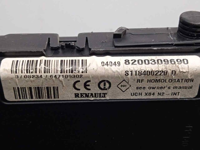Recambio de centralita check control para renault megane ii classic berlina 1.5 dci diesel referencia OEM IAM S118400220D-820030
