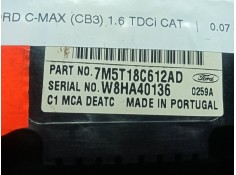 Recambio de mando climatizador para ford c-max (cb3) 1.6 tdci cat referencia OEM IAM 7M5T18C612AD   2