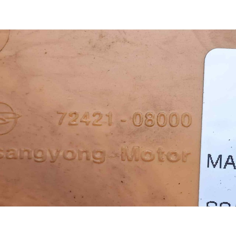 Recambio de maneta interior delantera derecha para ssangyong rexton 2.9 turbodiesel cat referencia OEM IAM 7242108000  