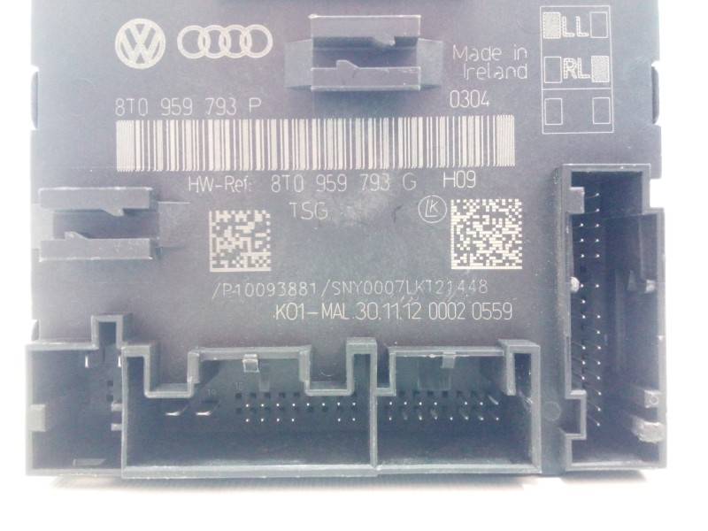 Recambio de modulo confort para audi a5 coupe (8t) 2.0 tdi referencia OEM IAM 8T0959793P-8T0959793G  