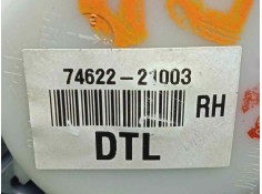 Recambio de cinturon seguridad delantero derecho para ssangyong rodius 2.7 turbodiesel cat referencia OEM IAM 7462221003   2