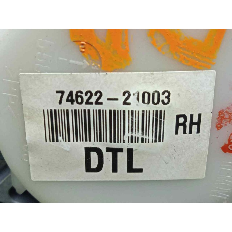 Recambio de cinturon seguridad delantero derecho para ssangyong rodius 2.7 turbodiesel cat referencia OEM IAM 7462221003  