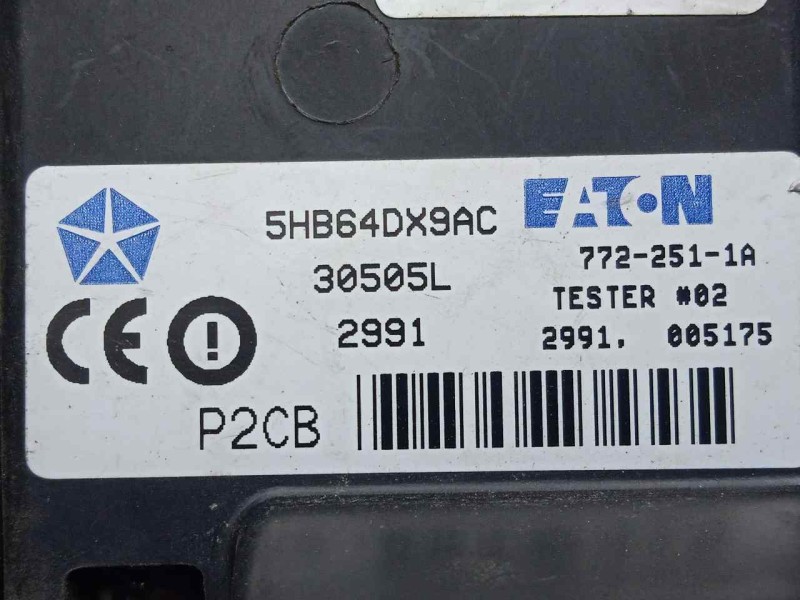 Recambio de mando elevalunas delantero derecho para chrysler jeep gr.cherokee (wj/wg) 2.7 crd cat referencia OEM IAM 5HB64DX9AC-