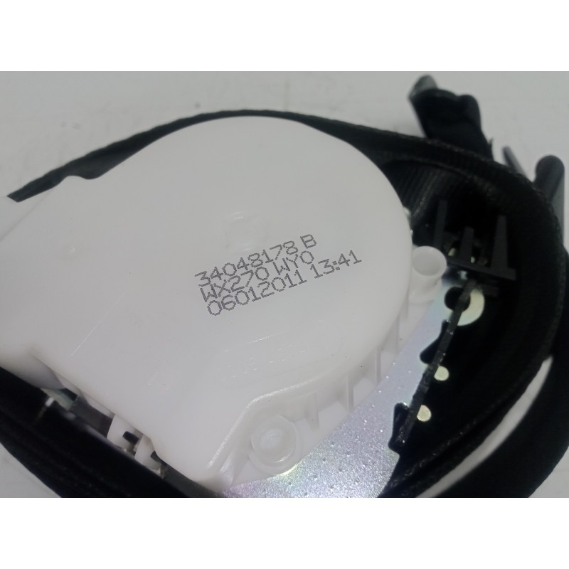 Recambio de cinturon seguridad trasero derecho para citroën ds3 1.6 16v referencia OEM IAM 34048178B  