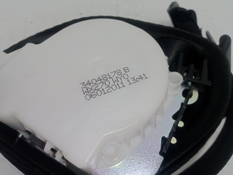 Recambio de cinturon seguridad trasero derecho para citroën ds3 1.6 16v referencia OEM IAM 34048178B  