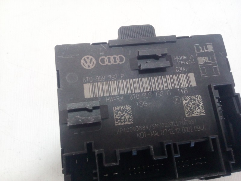 Recambio de modulo confort para audi a5 coupe (8t) 2.0 tdi referencia OEM IAM 8T0959792P-8T0959792G  