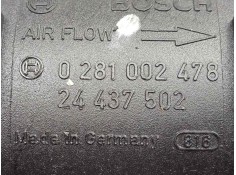 Recambio de caudalimetro para opel zafira a 2.0 dti referencia OEM IAM 0281002478-24437502 5.PINES BOSCH 2