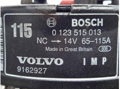 Recambio de alternador para volvo s70 berlina 2.5 turbodiesel referencia OEM IAM 0123515013-9162927 BOSCH - 115AH POLEA.FIJA - 6 2
